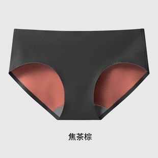 100支双面兰精莫代尔女士内裤女无痕性感7A级蚕丝抗菌三角裤