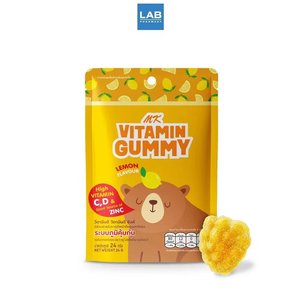 泰国MK VITAMIN GUMMY维他命B12维生素CD混合水果草莓口味软糖