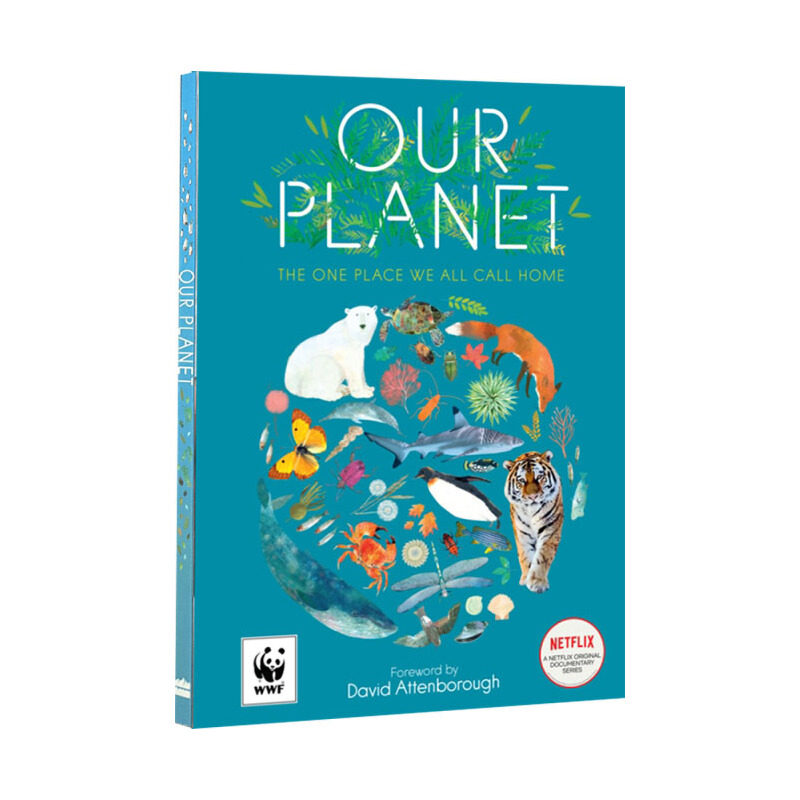 进口英文原版 Our Planet 我们的星球 The One Place We All Call Home Netflix原创系列纪录片 官方儿童读物 精装现货图片