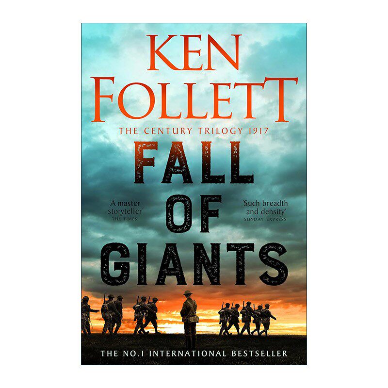 进口英文原版 Fall of Giants 世纪三部曲123 巨人的陨落 世界之冬 永恒的边缘 历史惊悚小说 Winter of the World现货 海外直订xa