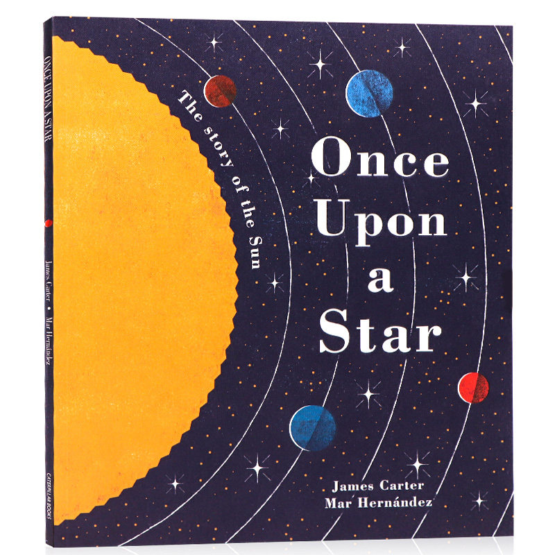 进口英文原版 从前有一颗星星 Once Upon a Star 一次诗意的太空之旅 诗歌绘本 儿童科普 平装大开图画书 现货