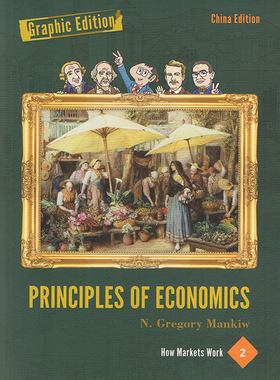 进口英文原版 Principles of Economics How Markets Work 曼昆经济学漫画版2 N Gregory Mankiw  现货