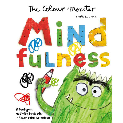 进口英文原版 情绪小怪兽 心情涂色书 The Colour Monster Mindfulness 儿童情绪读物 调节情绪 亲子绘本 现货 海外直订sh