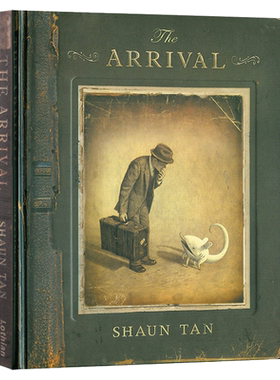 现货  进口英文原版  陈志勇 抵岸 The Arrival by Shaun Tan 寻找可以停靠的精神家园  插画