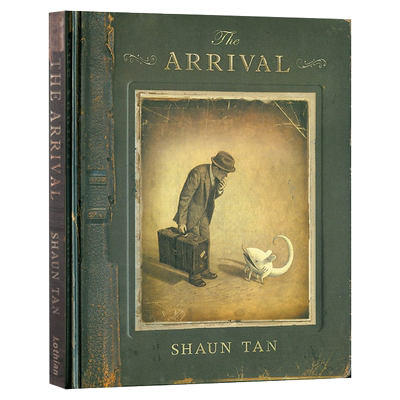 现货  进口英文原版  陈志勇 抵岸 The Arrival by Shaun Tan 寻找可以停靠的精神家园  插画