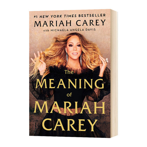 进口英文原版 玛丽亚凯莉自传回忆录 The Meaning of Mariah Carey  玛丽亚凯莉传记 美版 精装 现货