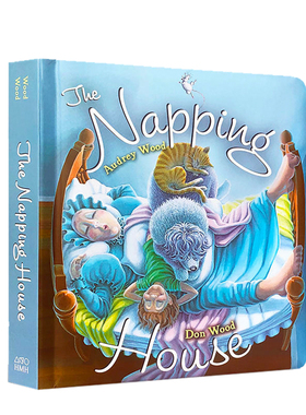 进口英文原版 美国图书馆协会杰出童书奖 The Napping House 打瞌睡的房子 吴敏兰推荐绘本 第31本 Audrey Wood 现货