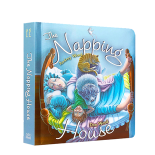进口英文原版 美国图书馆协会杰出童书奖 The Napping House 打瞌睡的房子 吴敏兰推荐绘本 第31本 Audrey Wood 现货