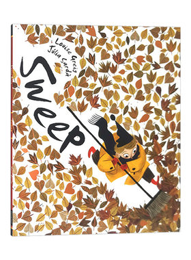 进口英文原版 Sweep 扫走坏心情 插画师 Julia Sarda  入围2019年凯特格林纳威奖 情绪管理  认识调节情绪 精品绘本 现货