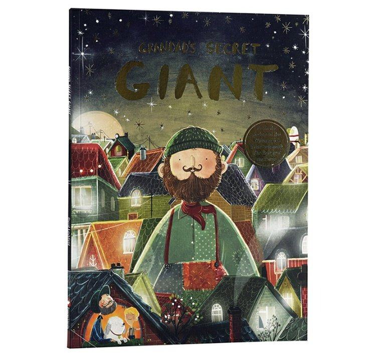 进口英文原版 Grandad's Secret Giant 爷爷的秘密巨人 大熊和钢琴作者作品 学习接纳与包容 现货