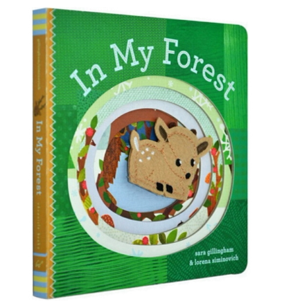 进口英文原版绘本 In My Forest 在我的森林里 亲子互动游戏绘本 纸板手指偶书亲子互动游戏 现货