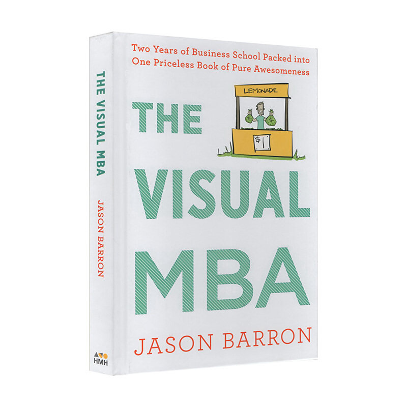 进口英文原版 图解MBA: 商学院学习快速指南 可视化知识点 MBA入门 The Visual MBA 工商管理硕士 商业管理 现货