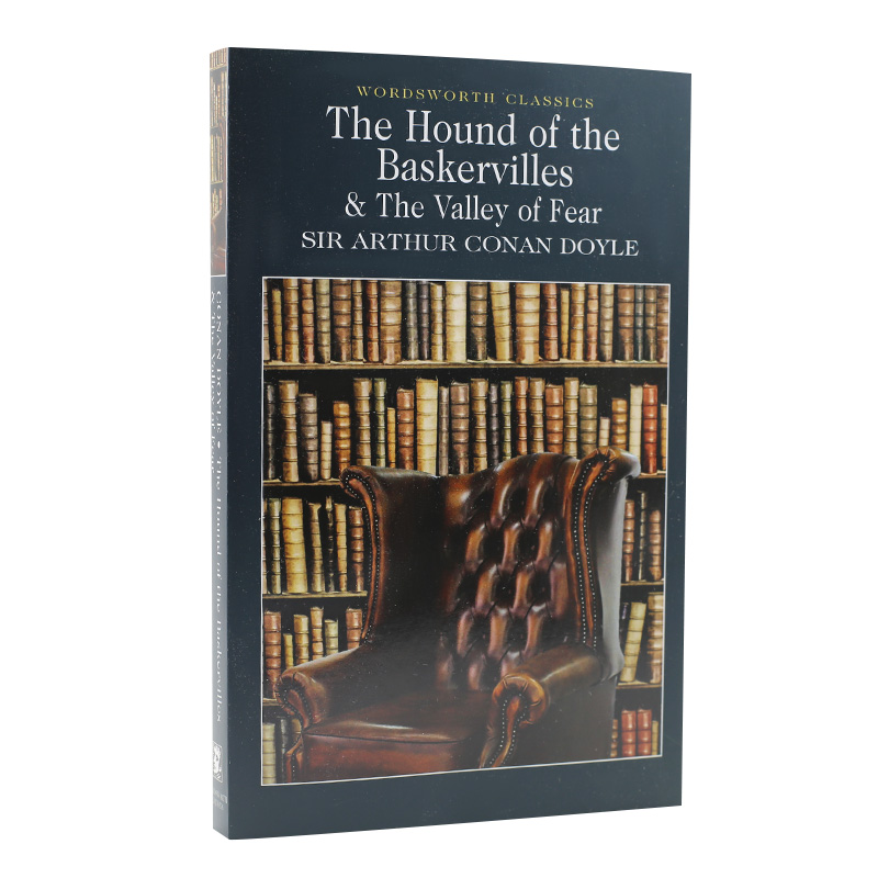 英文原版 The Hound of the Baskervilles 巴斯克维尔的猎犬 现货