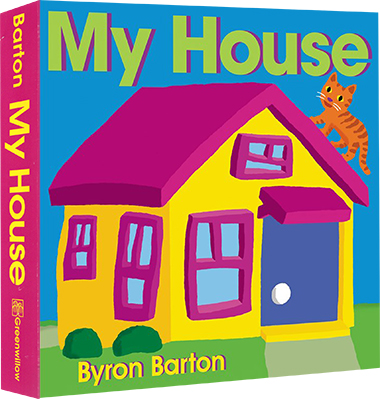 进口英文原版My House 我的房子  儿童启蒙英文绘本亲子阅读 My Car 系列 Byron Barton 作品