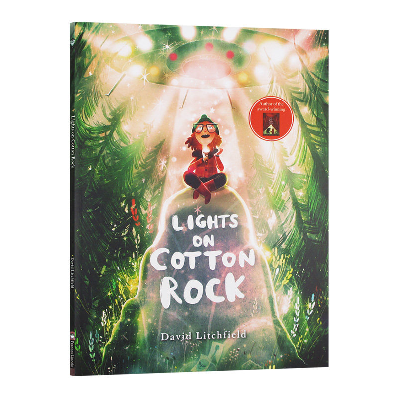 进口英文原版绘本 Lights on Cotton Rock 棉花崖上的灯光 David Litchfield 家庭与梦想 现货图片