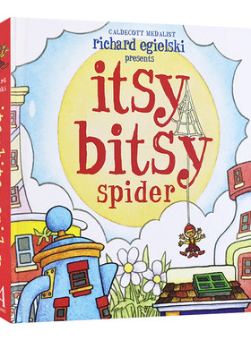 进口英文原版 ITSY BITSY SPIDER 可爱的小蜘蛛 儿童英语启蒙图画书 现货