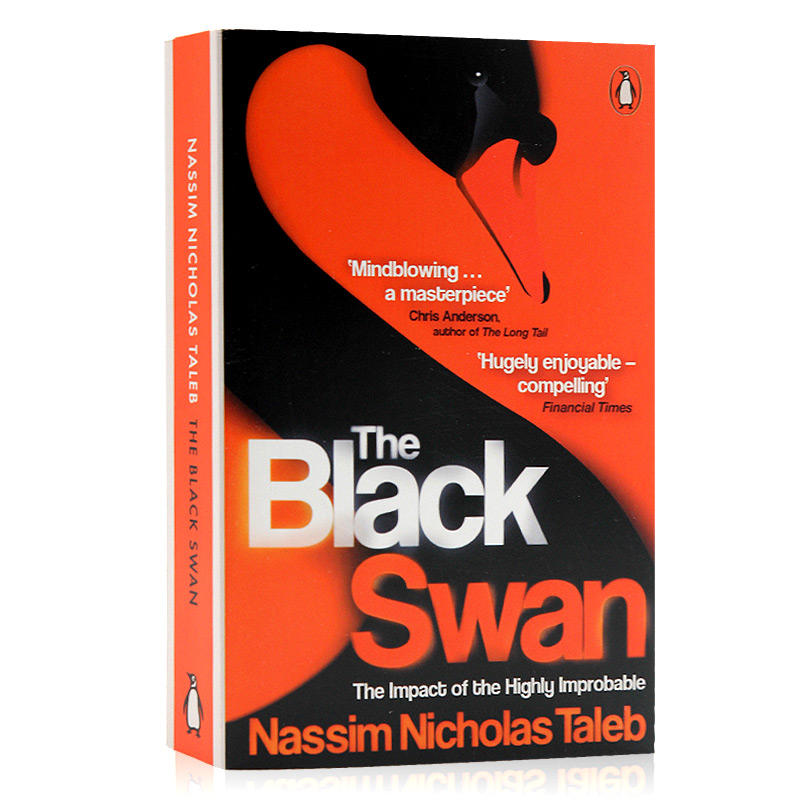进口英文原版 The Black Swan 黑天鹅  如何应对不可预知的未来 经济管理 Nassim Nicholas Talebf 正版书籍