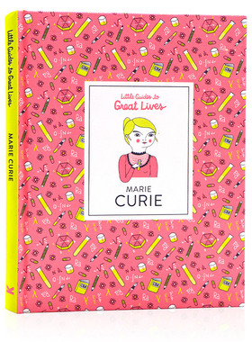 进口英文原版绘本Little Guide to Great Lives Marie Curie 小指南大人物 玛丽居里夫人名人传记 儿童精装插图励志图画书 现货