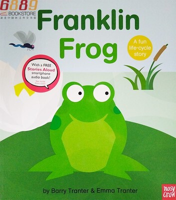 进口英文原版绘本 Rounds Franklin Frog 神奇的生命系列 青蛙富兰克林 现货