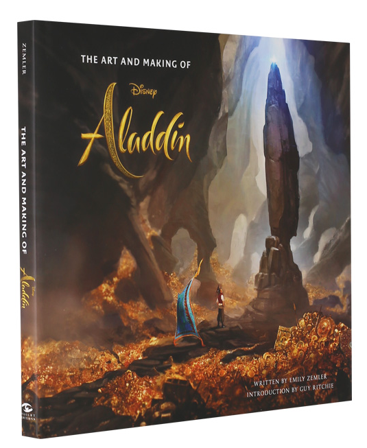 进口英文原版 The Art and Making of Aladdin 阿拉丁的艺术与制作 电影动画设定集 艺术画册 绘画书籍 精装 现货