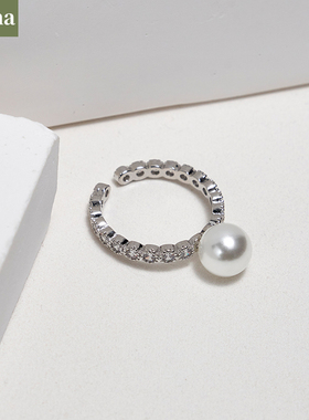 NININA冷淡风食指戒温柔新款女