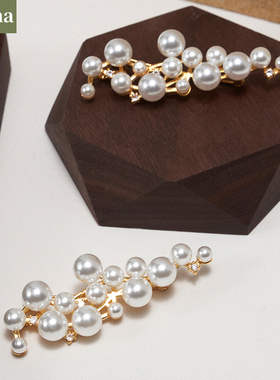 NININA葡萄珍珠胸针气质名媛ins风小众设计轻奢高级感礼物首饰