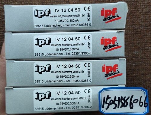 ipf传感器IV120450全新正品原包装,IV 12 04 50直接支付