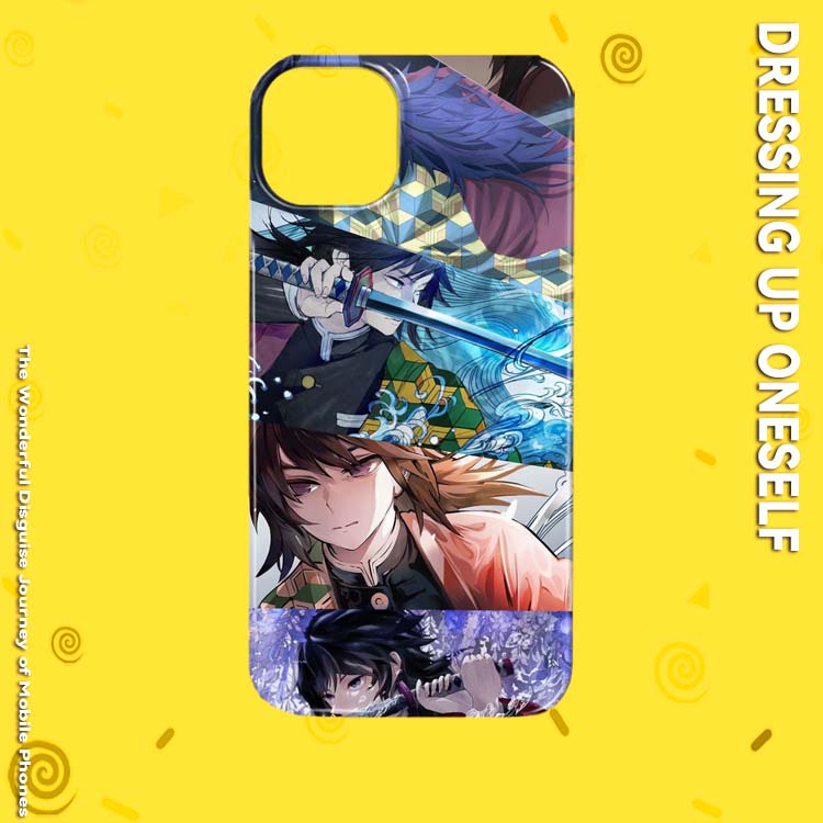 鬼灭之刃动漫二次元富冈义勇分镜时刻iPhone13pro苹果14plus菲林壳手机壳硬壳二合一小米note荣耀华为磁吸