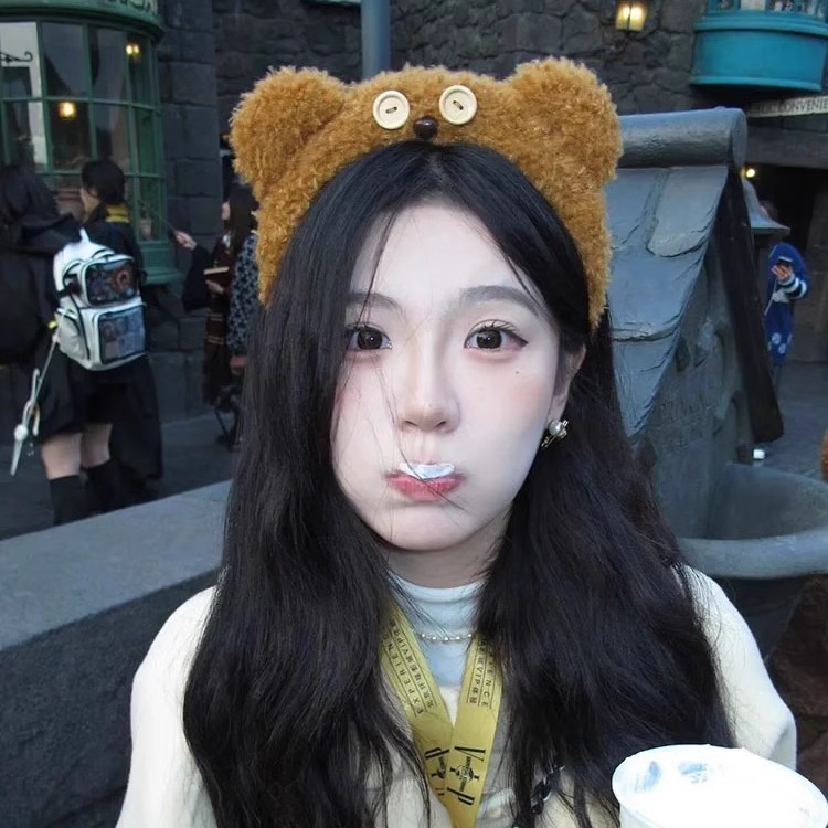 可爱爆炸！Tim熊发箍谁没有！