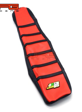 极速适用于RM125/25001-12红色越野摩托车颗粒防水Z防滑座皮套