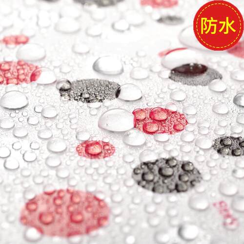 新品厂家百草园圆点布艺收纳箱整y理箱 衣服杂物收纳盒收纳箱60L2