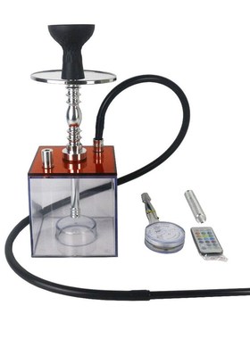 极速水烟阿拉伯g全套酒吧压克力壶ktv/shisha灯带家用hook/ah套装