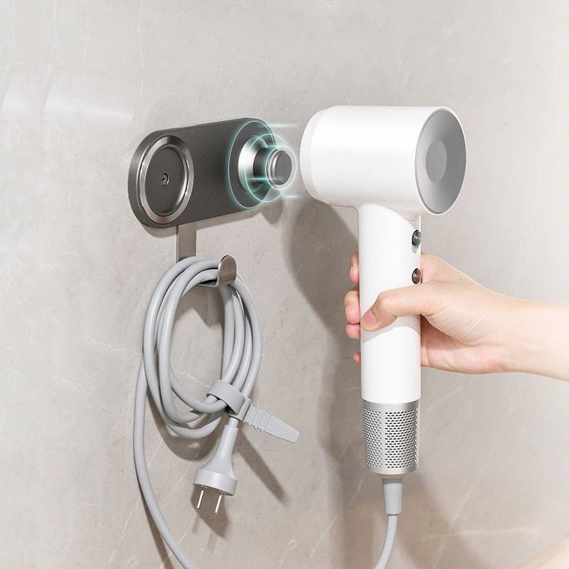 极速适配徕芬吹风机支架免t打孔莱芬高速吹风机架子浴室LF03收纳