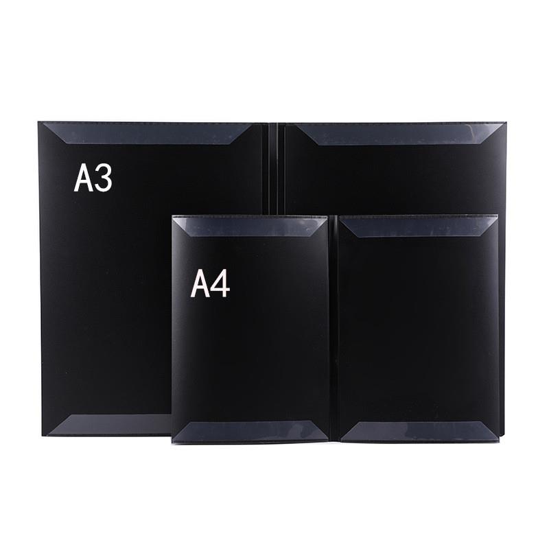 极速2023新款A3钢琴可修改谱夹6页展开式演奏专用U钢琴乐谱夹A4三