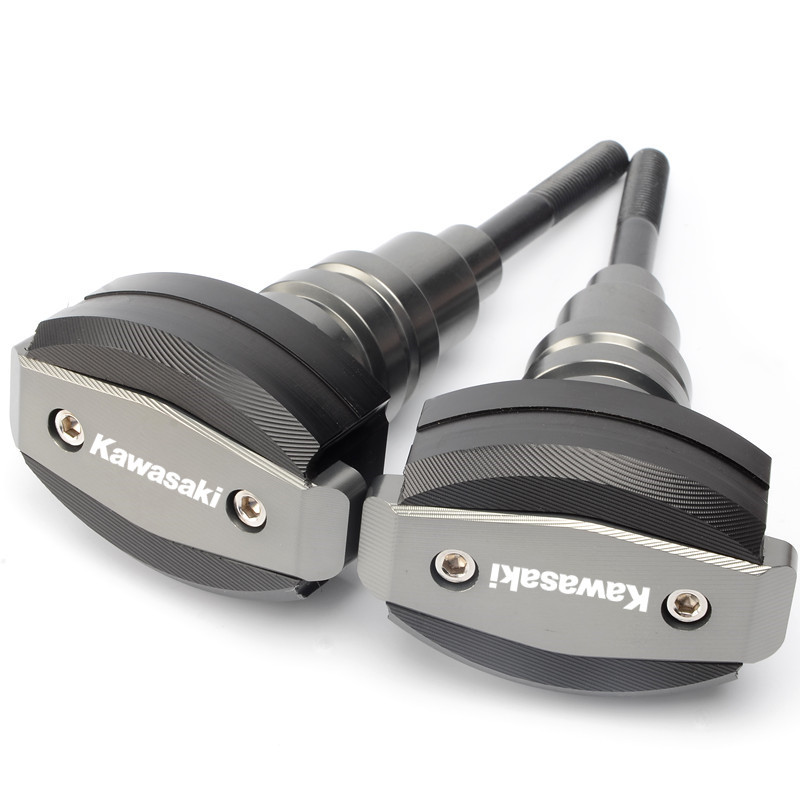 极速适用川崎dZ1000ZX6RZX10RZ650Z900改装防摔球胶防摔棒保险杠