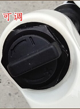 极速锁刹避款f叉山地自行车肩弹簧震/肩两前叉白色可单26寸碟死铝