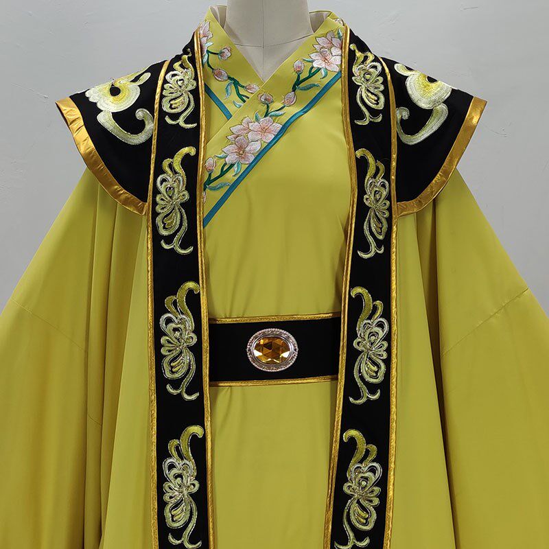 新品戏曲刘志远服装越剧戏服戏剧黄梅戏绣龙皇帝将军元Z帅龙袍男