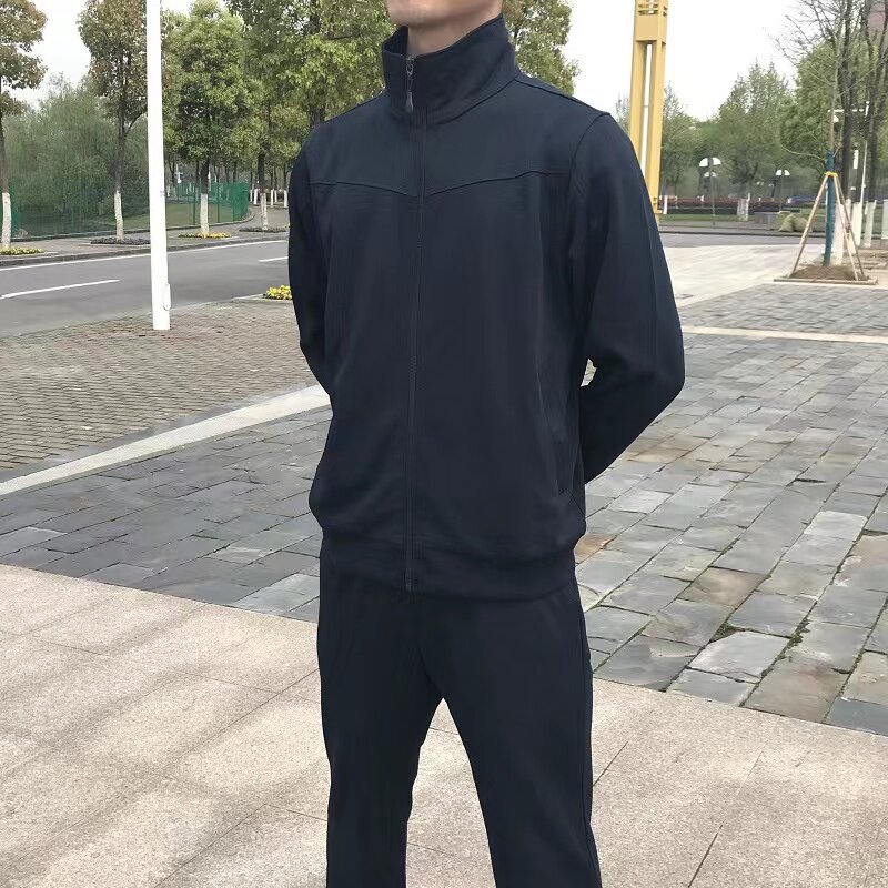 新品新款短袖体能训练服套装作训体能服长袖上衣运动W跑步外套透