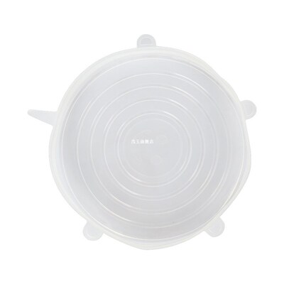 极速6pcsLot Universal Silicwone Suction Lidbowl Pan Cooking