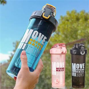 极速Water Bottle with Straw 800ML Fitness Kettle with F.lip-