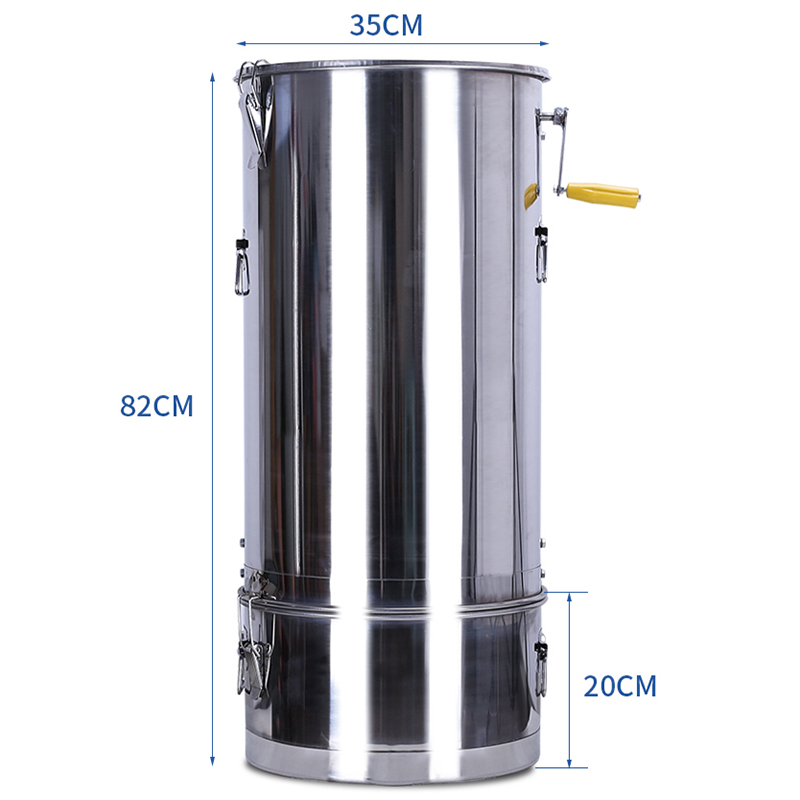 极速摇蜜机304分体全不锈w钢中蜂蜂蜜分离机小型家用加厚蜂箱过滤