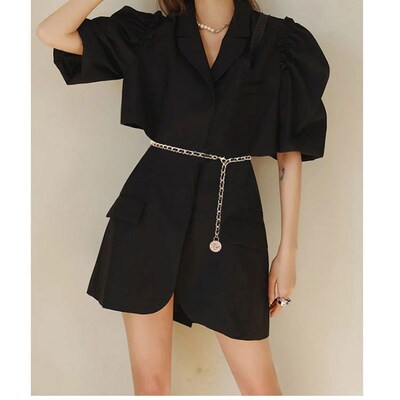 极速Belts for Women Personality WDomen Chain Belt Punk Rock
