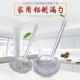 笊篱圆孔铝D勺家用捞水饺拌面油炸勺过滤 纯铝制铝漏勺 新品 老式