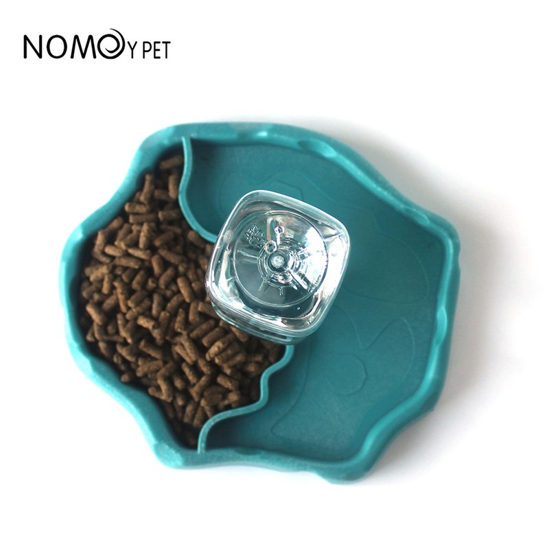 极速诺摩爬宠夜光水盆食盆二合一食盆守宫蜥蜴Q陆龟乌龟爬宠自动