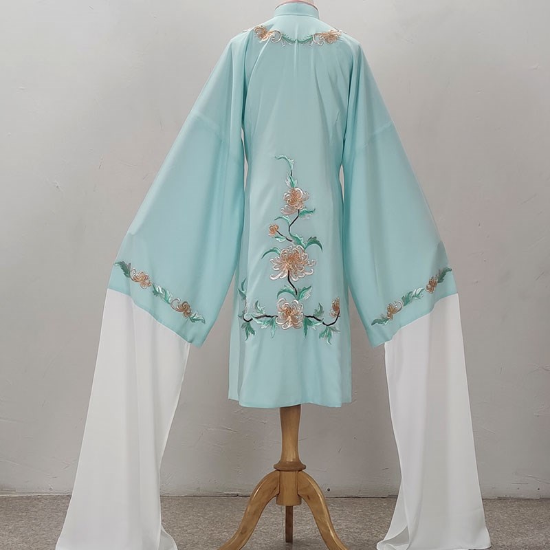 新品戏剧新款h青衣花旦绣花老旦演出服戏服戏曲越剧琼剧歌仔戏黄