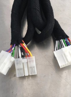 极速Dsp线束汽车功放改装线束5米/4米/3米/2米/R日标铜线Dsp线束7