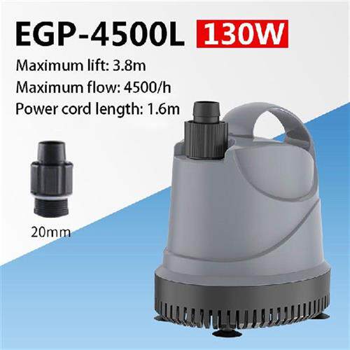 极速Gray Multifunction UlvtraQuiet Submersible Water Pump