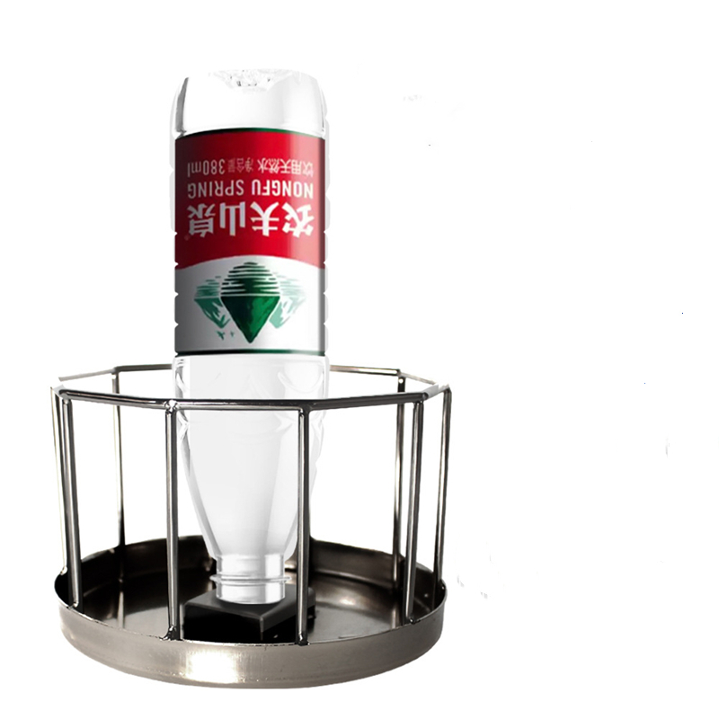 极速爬宠304带围栏杆不锈钢乌龟陆龟喂食盆水盆S黄缘喂食槽自动饮