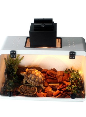 极速爬虫水陆斜面箱爬宠宠物PVCB饲养箱蛇箱乌龟冬眠箱仓鼠刺猬保
