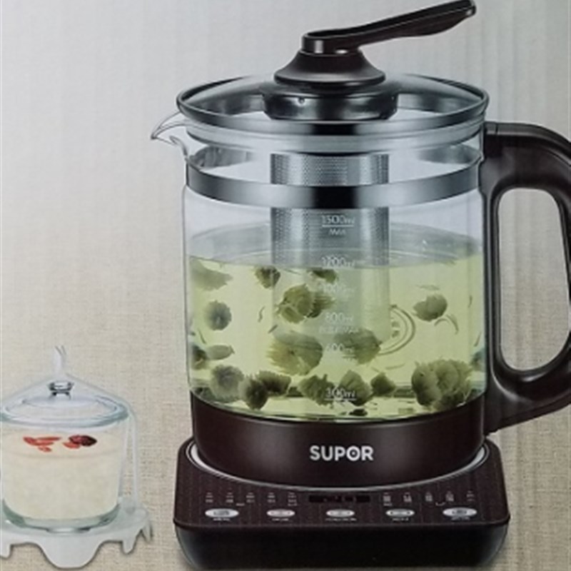 极速养生壶SWF15S30A玻璃杯配件 15YJ3R0A壶身玻璃不带手柄